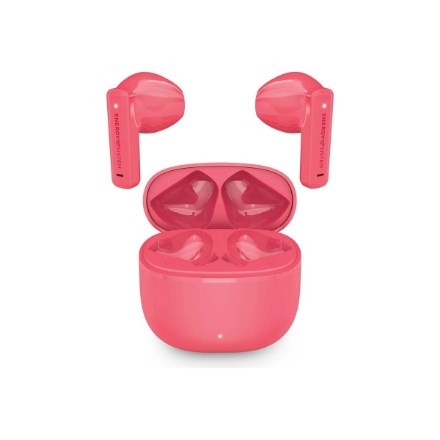 Sistem Energetyczny | Słuchawki True-Wireless | Muzyka uliczna | Łączność Bluetooth | Douszne | Mikrofon | Bezprzewodowy | Różowy - 2434666
