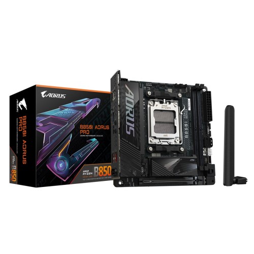 GIGABYTE B850I AORUS PRO płyta główna AMD B850 Gniazdo AM5 mini ITX - 2434918