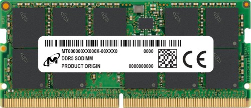Micron SO-DIMM ECC DDR5 32GB 2Rx8 4800MHz PC5-38400 MTC20C2085S1TC48BR - 2373138