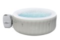Bestway 60007 wanna z hydromasażem / spa 669 l 4 os. Okrągły Beżowy, Biały - 2464805