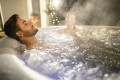 Bestway 60007 wanna z hydromasażem / spa 669 l 4 os. Okrągły Beżowy, Biały - 2464789