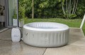 Bestway 60007 wanna z hydromasażem / spa 669 l 4 os. Okrągły Beżowy, Biały - 2464796
