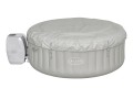 Bestway 60007 wanna z hydromasażem / spa 669 l 4 os. Okrągły Beżowy, Biały - 2464800