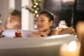 Bestway 60007 wanna z hydromasażem / spa 669 l 4 os. Okrągły Beżowy, Biały - 2464787
