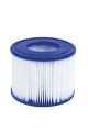 Bestway 60007 wanna z hydromasażem / spa 669 l 4 os. Okrągły Beżowy, Biały - 2464801