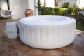 Bestway 60007 wanna z hydromasażem / spa 669 l 4 os. Okrągły Beżowy, Biały - 2464810