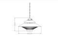 Stalowy ogrzewacz tarasowy Activejet APH-IH1500 - 1616510