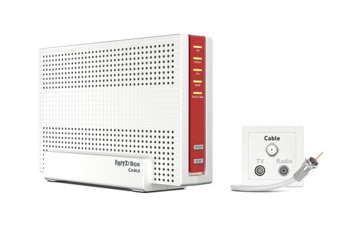 Router bezprzewodowy AVM FRITZ!Box 6690 Cable Gigabit Ethernet Dual-band (2.4 GHz/5 GHz) Biały - 2422701