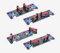 WIELOFUNKCYJNA DESKA DO POMPEK HMS PU10 CZERWONA - 2171558