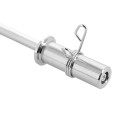 Gryf prosty olimpijski 7,9kg/1200mm + zaciski sprężynowe HMS GOP120 - 2464970