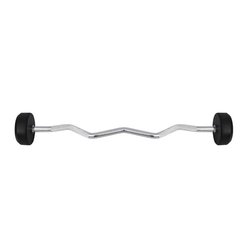 Sztanga/gryf stały gumowany łamany 30 kg HMS GSL30 - 2449073