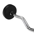 Sztanga/gryf stały gumowany łamany 30 kg HMS GSL30 - 1072607