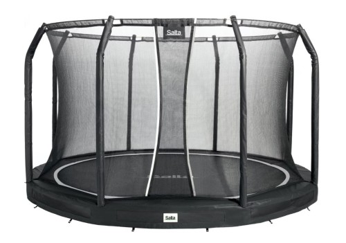 Trampolina Premium Ground Combo 251cm czarna - 2474496