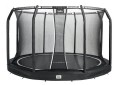 Trampolina Premium Ground Combo 366cm Czarna - 2474509