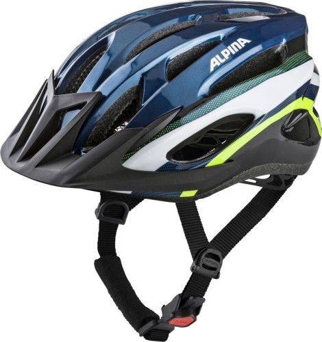 Kask rowerowy ALPINA MTB17 ciemno niebieski-neonowy 54-58 - 2474600