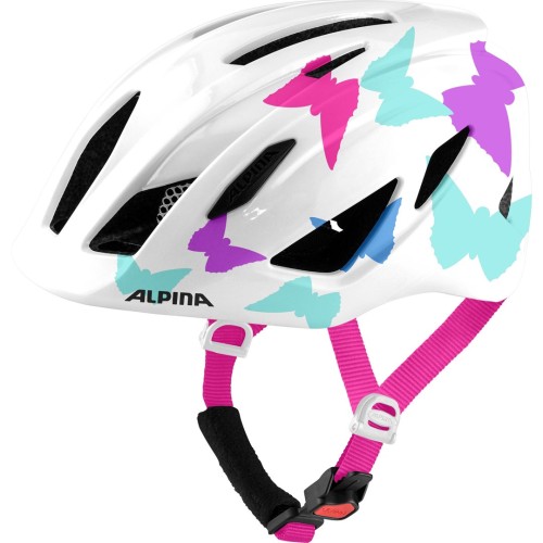 Kask rowerowy ALPINA PICO biel perłowa motyle połysk 50-55 new 2021 - 2474603