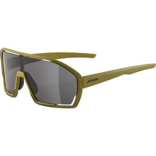Okulary na rower ALPINA BONFIRE kolor OLIVE MATT szkło BLACK Cat.3 FOGSTOP new 2022 - 2474632