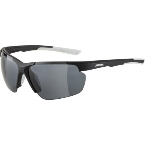Okulary na rower DEFEY HR kolor BLACK MATT-WHITE szkło BLACK Cat.3 - 2474636