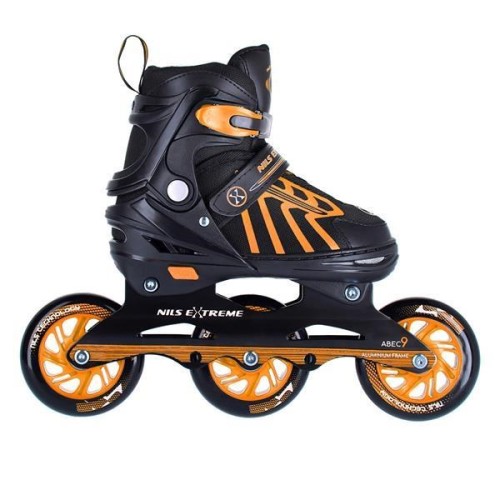 ŁYŻWOROLKI NILS EXTREME NA18812 A POMARAŃCZOWE ROZM. M (34-38) - 2172514