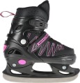 ŁYŻWOROLKI NILS EXTREME NH11912 A 2W1 CZARNO-RÓŻOWE ROZM. L (39-42) Z WYMIENNĄ PŁOZĄ HOKEJOWĄ - 2254192