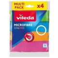 Ściereczka Vileda Mikrofibra COLORS 4 szt. - 1075820