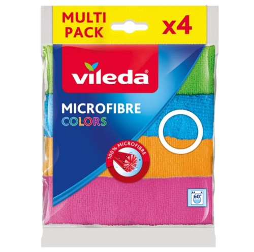 Ściereczka Vileda Mikrofibra COLORS 4 szt. - 1075820