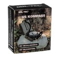 Kompas, Busola Mil-Tec US Metal z podświetleniem - 2465172