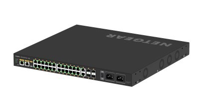 NETGEAR GSM4230UP switch zarządzalny L2/L3 Gigabit Ethernet (10/100/1000) Obsługa PoE 1U Czarny - 2449238