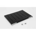 Triton 19" shelf 1U 450mm 80kg plastic black - 2465451