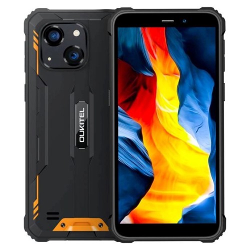 Smartfon Oukitel G2 6" 4/64 DS.  6300 mAh(orange) bez ładowarki - 2440755