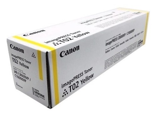 Canon T02 kaseta z tonerem 1 szt. Oryginalny Żółty - 2475814