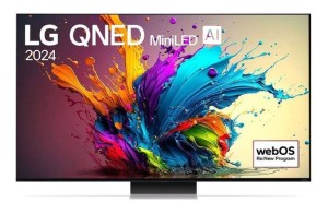 Telewizor LCD 65" LG QNED 65QNED91T3A 165,1cm 4K Ultra HD Smart TV Wi-Fi Czarny