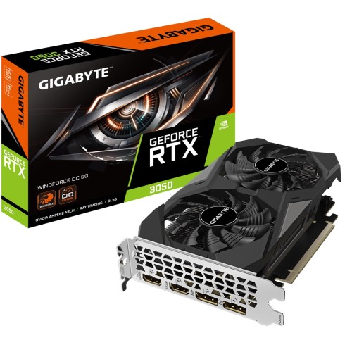 Karta graficzna Gigabyte GeForce RTX 3050 WINDFORCE OC 6GB (WYPRZEDAŻ) - 2476460