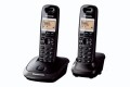 Telefon bezprzewodowy Panasonic KX-TG2512FXT czarny, Id. dzwoniącego, Bezprzewodowe połączenie, Książka telefoniczna 50 wpisów, Połączenia konferencyjne, Wbudowany wyświetlacz, Zestaw głośnomówiący - 2476539