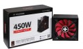 Xilence Performance A+ XN213 moduł zasilaczy 450 W 20+4 pin ATX ATX Czarny - 2476591