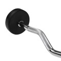 Sztanga/gryf stały gumowany łamany 20 kg HMS GSL20 - 1072615