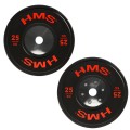 BTBR Set zestaw talerzy olimpijskich Bumper- 2x (10kg,15kg,20kg,25kg) HMS BTBR SET - 2237700