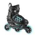Łyżworolki NILS Extreme NA19318 czarno-turkusowe rozm. L (39-42) - 2172458