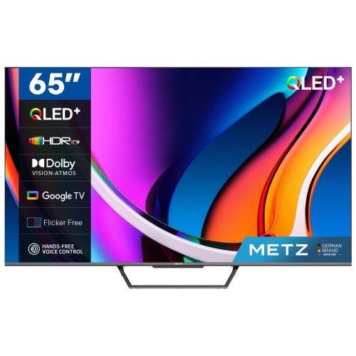 Telewizor 65" METZ QLED 65MQD7500Z 4K Ultra HD Google TV HDR HLG Dolby VISION-ATMOS DTS - 2424535
