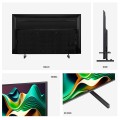 Telewizor Hisense 50U6NQ 50" MINILED 4K VIDAA Dolby Atmos Vison Szary (WYPRZEDAŻ) - 2450115