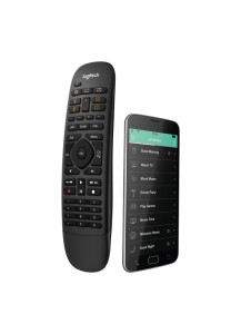 Logitech Harmony® Companion pilot IR Wireless/Wi-Fi Audio, DVR, Konsola do gier, System kina domowego, PC, Smartfon, TV, Tablet Naciśnij przyciski