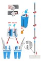 ESPERANZA MOP WYCISKANYY PERFECT CLEAN EHS004 - 1791794