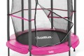 Salta Trampolina dziecięca -140cm  różowa - 933114