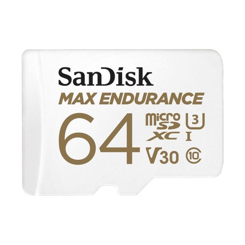 KARTA SANDISK MAX ENDURANCE microSDXC 64GB z adapterem - 2357268