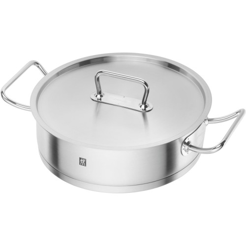 Patelnia sauté z 2 uchwytami i pokrywką Zwilling Pro S - 28 cm - 2477041