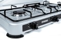 PROMIS KUCHENKA GAZOWA KG400S, 4-PALNIKOWA,SREBRNA - 2477229