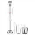 Tefal HB453 0,5 l Blender stołowy 450 W Szary, Stal nierdzewna, Biały - 2477314