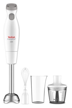 Tefal HB453 0,5 l Blender stołowy 450 W Szary, Stal nierdzewna, Biały - 2477314