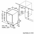 Zmywarka do zabudowy SIEMENS SR63HX74ME - 2478282