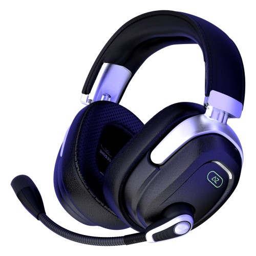 Acezone A-Rise Zestaw słuchawkowy Przewodowy i Bezprzewodowy Opaska na głowę Gaming USB Type-C Bluetooth Czarny - 2480537